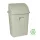 Planet Billenőfedeles szemetes kuka, műanyag, szürke eco, 16 L