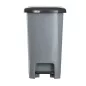   Planet Pedálos szemetes kuka SLIM, műanyag, ECO antracit, 25L
