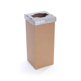   Szelektív hulladékgyűjtő, 50 l, RECOBIN "Office", szürke