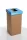 Szelektív hulladékgyűjtő, 20 l, RECOBIN "Mini", kék