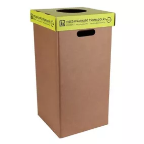   Szelektív hulladékgyűjtő, betétdíjas palackoknak, 50 l, RECOBIN "Office"
