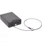   Értéktároló, mobil, 1,1 l, 70x160x220 mm, KINGSAFE "Car Safe"