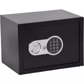   Lemezszekrény, elektronikus zár, 17,3 l, 250x350x250 mm, KINGSAFE "Protect 25 E"