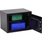   Lemezszekrény, elektronikus zár, 17,3 l, 250x350x250 mm, KINGSAFE "Protect 25 E"