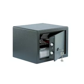   Bútorszéf, kulcsos zár, 21,1 l, 255x350x300 mm, BURG WACHTER "PureSafe PS 120 K"