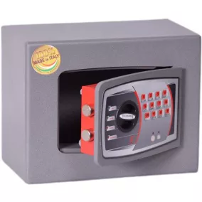   Bútorszéf, elektronikus zár, 6 l, 220x280x150 mm, TECHNOMAX "SMTO 1"