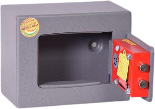 Bútorszéf, elektronikus zár, 6 l, 220x280x150 mm, TECHNOMAX "SMTO 1"