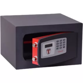   Bútorszéf, elektronikus zár, 17 l, 210x340x300 mm, TECHNOMAX "MTE 3"