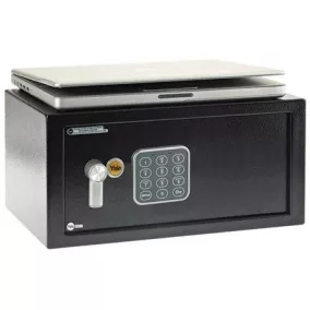   Laptopszéf, elektronikus zár, 24 l, 200x430x350 mm,YALE "YLV/200/DB1"