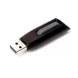   Pendrive, 128GB, USB 3.2, 80/25 MB/s, VERBATIM "V3", fekete-szürke