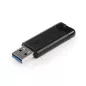   Pendrive, 16GB, USB 3.2, VERBATIM "Pinstripe", fekete