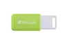Pendrive, 32GB, USB 2.0, VERBATIM "Databar", zöld