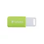 Pendrive, 32GB, USB 2.0, VERBATIM "Databar", zöld