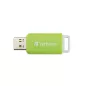 Pendrive, 32GB, USB 2.0, VERBATIM "Databar", zöld
