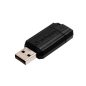   Pendrive, 32GB, USB 2.0, 10/4MB/sec, VERBATIM "PinStripe", fekete