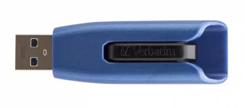 Pendrive, 32GB, USB 3.2, 175/80 MB/s, VERBATIM "V3 MAX", kék-fekete
