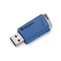   Pendrive, 2 x 32GB, USB 3.2, 80/25MB/sec, VERBATIM "Store n Click", piros, kék