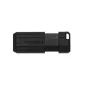   Pendrive, 64GB, USB 2.0, 10/4MB/sec, VERBATIM "PinStripe", fekete