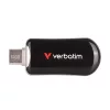 Pendrive, 64GB, USB-C 3.2 Gen1, VERBATIM "Plectra", fekete