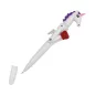   Unikornis golyóstoll, 1 mm, LED fénnyel, WEDO "Lucky Punch", kék