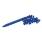   Zseléstoll, nyomógombos, kirakós, 2 db, WEDO "Letter Pen Puzzle", kék