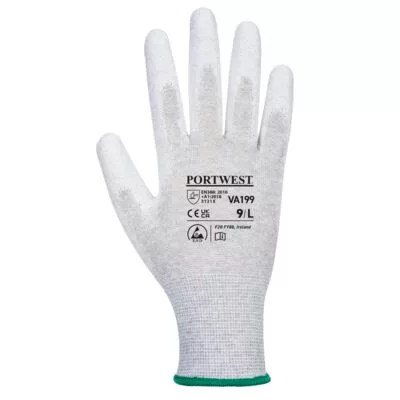 Vending ESD tenyér bevont védőkesztyű