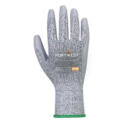 Vending LR Cut PU tenyérmártott vágásbiztos kesztyű