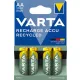 Tölthető elem, AA, ceruza, 4x2100 mAh, VARTA
