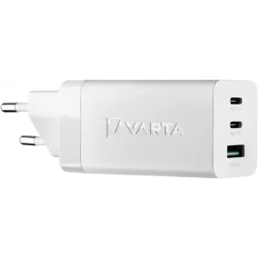   Hálózati töltő, 1xUSB, 2x USB-C kimenet, 65W, VARTA "High Speed"