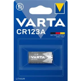 Elem, CR123A fotóelem, lítium, 1 db VARTA