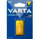 Elem, 9V, 1 db, VARTA "Longlife"