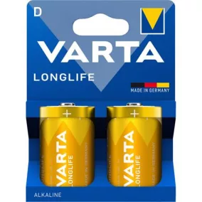   Elem, D góliát, 2 db, műanyagmentes, VARTA "Longlife"