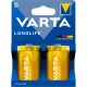 Elem, D góliát, 2 db, műanyagmentes, VARTA "Longlife"