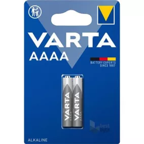 Elem, AAAA, LR61, 1,5V, 2 db, VARTA