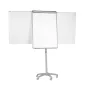   Flipchart tábla, mágneses felület, 70x100 cm, 2 db segédkarral, mobil, VICTORIA VISUAL