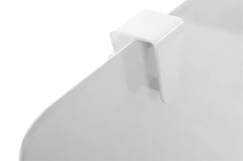 Flipchart üvegtábla, mobil, 75,5 × 106,5 cm, VICTORIA VISUAL