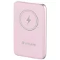   Power bank, mágneses (vezeték nélküli), 10.000mAh, VERBATIM "MCP-10, rózsaszín