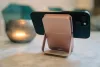 Power bank, mágneses (vezeték nélküli), 10.000mAh, VERBATIM "Charge n Go", rózsaszín