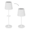 Akkus asztali lámpa, USB, LED 3,8W EGLO "Cabozo" fehér
