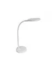 Asztali lámpa, LED, 8,3 W, forgatható, ALBA, fehér