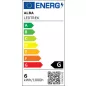 Asztali lámpa, LED, 6 W, ALBA "Ledtrek", fehér