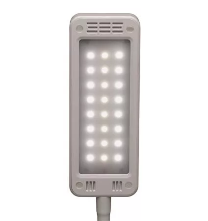 Asztali lámpa, LED, szabályozható, MAUL "Pearly colour vario", fehér