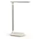 Asztali lámpa, LED, szabályozható, USB, MAUL "Jazzy", fehér
