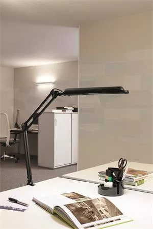 Asztali lámpa, LED, felfogatható, MAUL "Atlantic", fekete