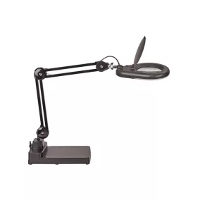   Asztali lámpa, LED, nagyító, MAUL "Viso", fekete