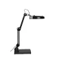   Asztali lámpa, LED, nagyító, MAUL "Viso", fekete