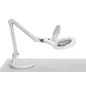   Asztali lámpa, LED, nagyító, MAUL "Makro", fehér