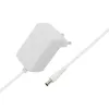 Asztali lámpa, LED, szabályozható, Qi töltővel, USB, HOME, fehér