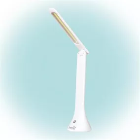 Asztali lámpa, LED, szabályozható, USB, HOME, fehér