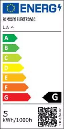 Asztali lámpa, LED, szabályozható, fém, éjjeli fény, HOME, fekete